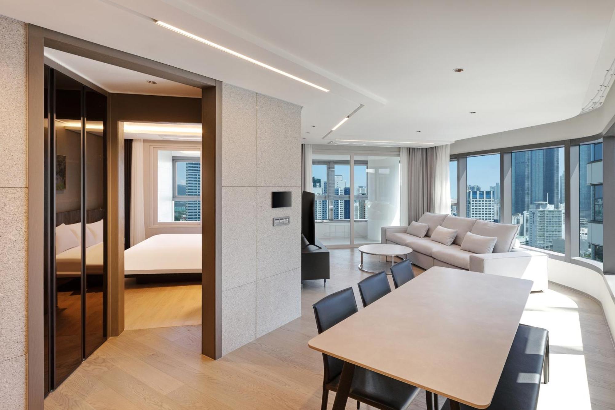 Newcz Haeundae Residence Busan Buitenkant foto